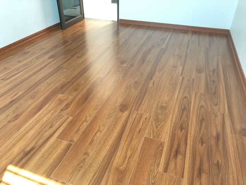 Công trình thi công sàn gỗ nhà ở Bác Hùng - Sóc Sơn